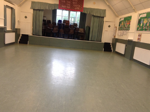 Main hall - stage view